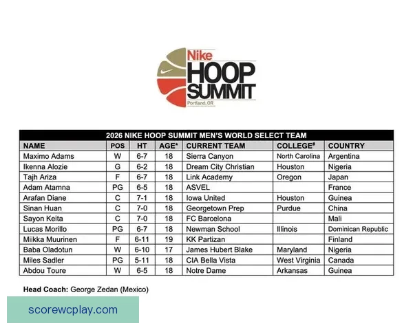 郇斯楠携阿里扎儿子双双入选篮球峰会国际队四月开赛